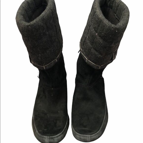 cushe Shoes - Cushe size 9 black suede winter boots